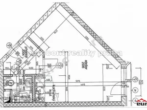 Pronájem bytu 1+kk, Praha - Vršovice, Přípotoční, 29 m2