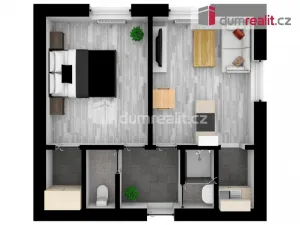 Pronájem bytu 2+kk, Břeclav, náměstí T. G. Masaryka, 38 m2