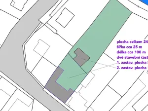 Prodej pozemku pro bydlení, Olbramovice, 2487 m2