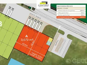 Pronájem skladu, Česká Lípa - Dobranov, 2800 m2