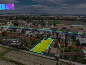 Prodej pozemku pro bydlení, Vlkoš, Kyselovská, 415 m2