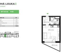 Pronájem bytu 1+kk, České Budějovice - České Budějovice 2, Volejbalistů, 28 m2