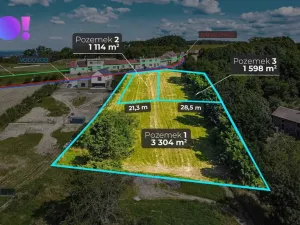 Prodej pozemku pro bydlení, Stará Ves, 1598 m2