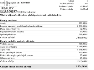 Prodej bytu 3+1, Orlová - Lutyně, Adamusova, 67 m2