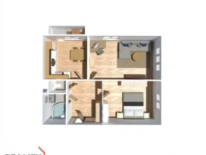 Prodej bytu 2+1, Ostrava - Zábřeh, Tylova, 60 m2