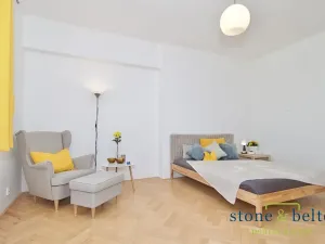 Pronájem bytu 1+1, Praha - Žižkov, Viklefova, 49 m2