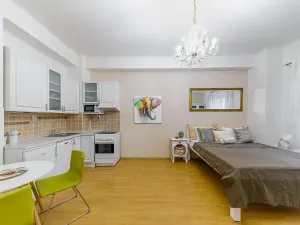 Pronájem bytu 1+kk, Praha - Vršovice, Bulharská, 32 m2