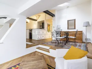 Pronájem atypického bytu, Praha - Nové Město, Odborů, 96 m2