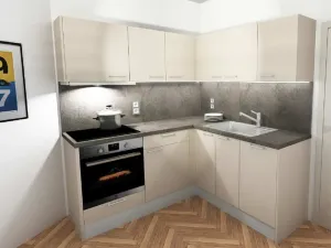 Pronájem bytu 2+kk, Praha - Dolní Počernice, K zámku, 65 m2