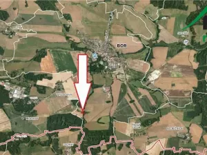 Prodej pozemku, Bor, 1427 m2
