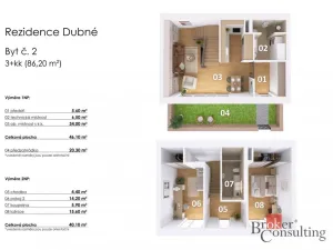 Prodej bytu 3+kk, Dubné, 90 m2