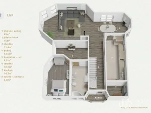 Prodej rodinného domu, Loket, Sokolovská, 335 m2