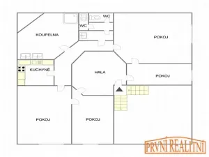 Pronájem bytu 4+1, Uherský Brod, Bří Lužů, 138 m2
