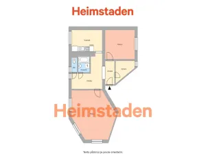 Pronájem bytu 2+1, Havířov - Město, U Stromovky, 77 m2