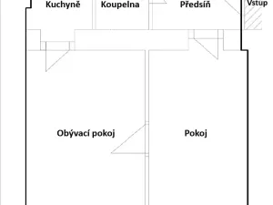 Prodej bytu 2+1, Praha - Libeň, Vosmíkových, 51 m2