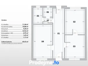 Prodej rodinného domu, Horní Němčí, 50 m2