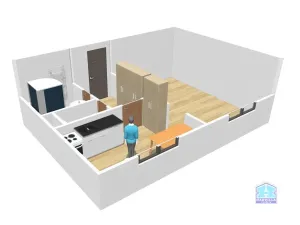 Prodej bytu 1+1, Stříbro, Na Vyhlídce, 33 m2