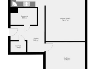 Pronájem bytu 2+1, Polička, M. Bureše, 56 m2