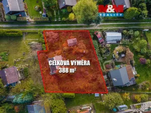 Prodej zahrady, Stružnice - Bořetín, 388 m2