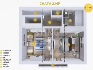 Prodej historického objektu, Unhošť, Dědkův mlýn, 72 m2