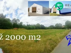 Pronájem komerčního pozemku, Černošice, 1000 m2