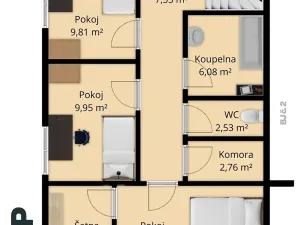 Prodej rodinného domu, Plzeň, 89 m2