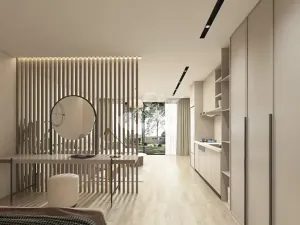 Prodej bytu 1+kk, Agios Amvrosios Keryneias, Kypr, 45 m2