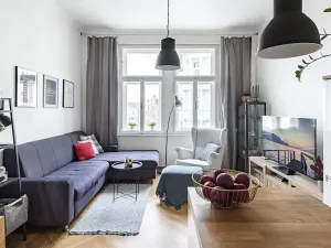 Pronájem bytu 2+kk, Praha - Nusle, náměstí Bratří Synků, 52 m2