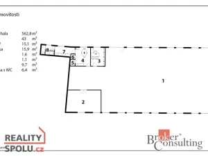 Pronájem výrobních prostor, Blešno, 700 m2