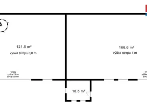 Prodej skladu, Lysá nad Labem, Průmyslová, 317 m2