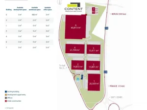 Pronájem skladu, Zdiby, Ke Zdibsku, 960 m2