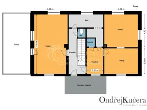 Prodej rodinného domu, Kosoř, Dolejší, 250 m2