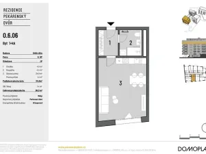 Prodej bytu 1+kk, Brno, Bratislavská, 35 m2