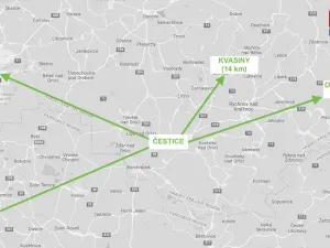 Pronájem skladu, Čestice, 888 m2