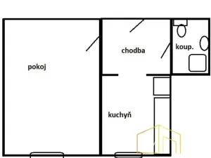 Prodej bytu 1+1, Novosedlice, Drahénská, 28 m2