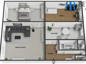 Prodej bytu 3+1, Přerov, Prokopa Holého, 76 m2