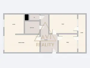 Prodej bytu 3+1, Praha - Prosek, Vysočanská, 74 m2