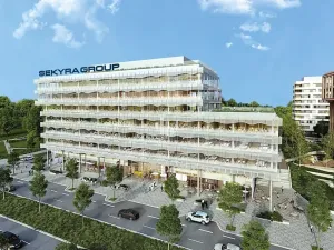 Pronájem kanceláře, Praha - Karlín, Rohanské nábřeží, 1000 m2