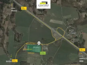 Pronájem skladu, Divišov - Měchnov, 3327 m2