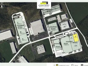 Pronájem skladu, Kadaň, Královský Vrch, 4142 m2