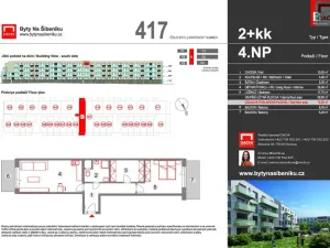 Prodej bytu 2+kk, Olomouc - Nová Ulice, Třída Jiřího Pelikána, 72 m2