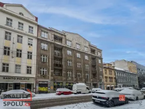 Pronájem bytu 3+1, Praha - Karlín, Sokolovská, 72 m2