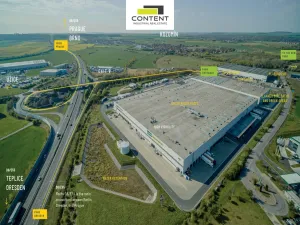 Pronájem výrobních prostor, Kozomín, 6000 m2