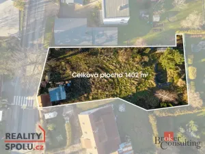 Prodej pozemku pro bydlení, Psáry - Dolní Jirčany, Pražská, 1402 m2