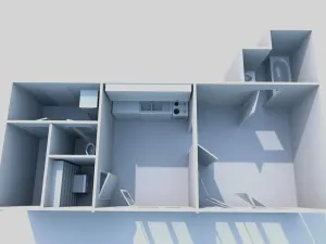 Pronájem bytu 1+1, Praha - Vršovice, Madridská, 38 m2