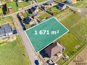 Prodej pozemku pro bydlení, Jistebník, 1671 m2