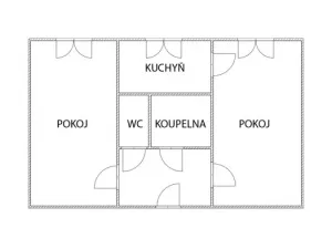 Prodej bytu 2+1, Most, Jaroslava Vrchlického, 52 m2