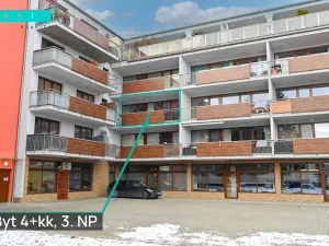 Pronájem bytu 4+kk, Olomouc - Nové Sady, Rokycanova, 112 m2