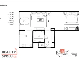 Pronájem bytu 2+kk, Mladá Boleslav - Mladá Boleslav II, Pezinská, 68 m2