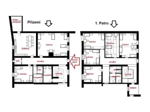 Pronájem rodinného domu, Cheb, Evropská, 450 m2